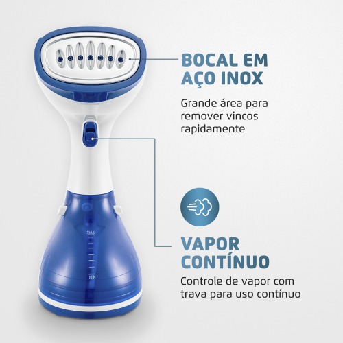 Passadeira a vapor port�til 1270 watts Fast Steam - VP-09  110V