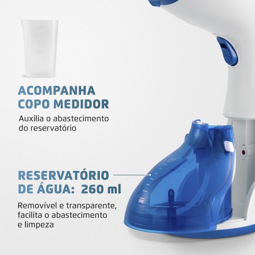 Passadeira a vapor port�til 1270 watts Fast Steam - VP-09  110V