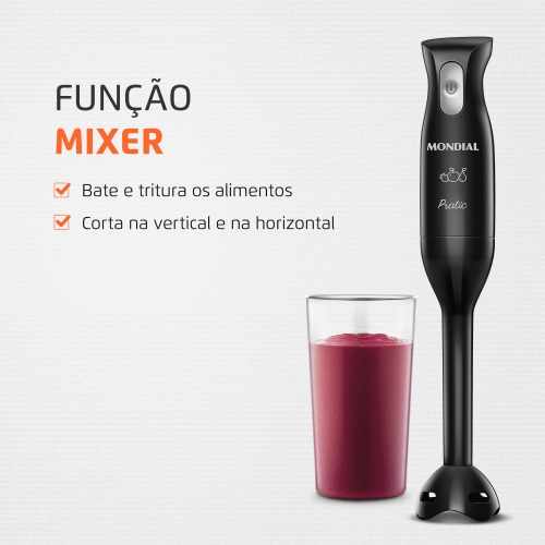 Mixer el�trico 200 Watts - M-15-B  110V