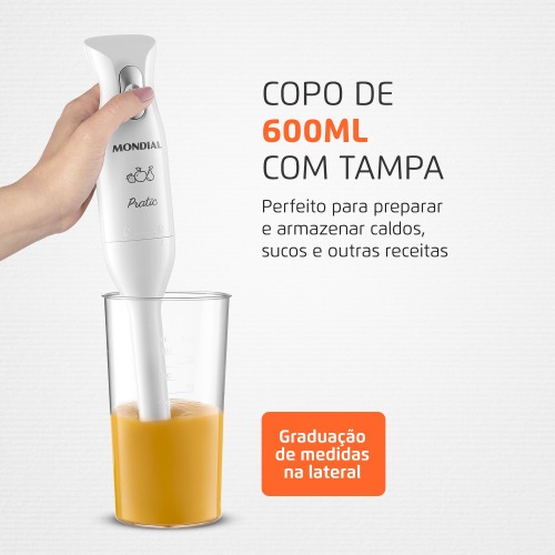 Mixer el�trico 200 watts 2 em 1 - M-15-W  220V