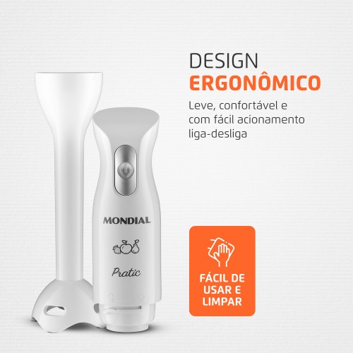 Mixer el�trico 200 watts 2 em 1 - M-15-W  220V