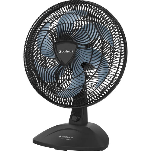 Ventilador de mesa oscilante 40 cm 6 pás com 3 velocidades Eros Turbo - VTR409 220V Ventilador de mesa oscilante 40 cm 6 pás com 3 velocidades Eros Turbo - VTR409 220V