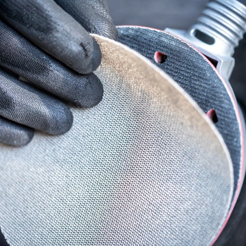 Disco de lixa para madeira 125 mm gr�o 150 com 5 pe�as - M480