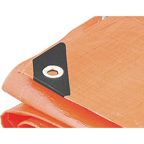 Lona refor�ada de polietileno laranja 12 m x 8 m