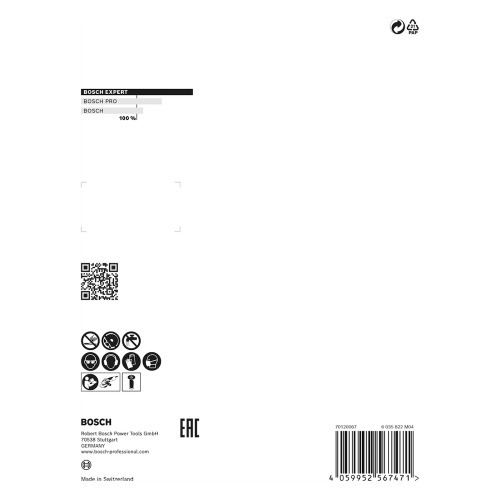 Disco de corte multi material em tungst�nio 125 x 22,23 mm - Expert Carbide Multi Wheel