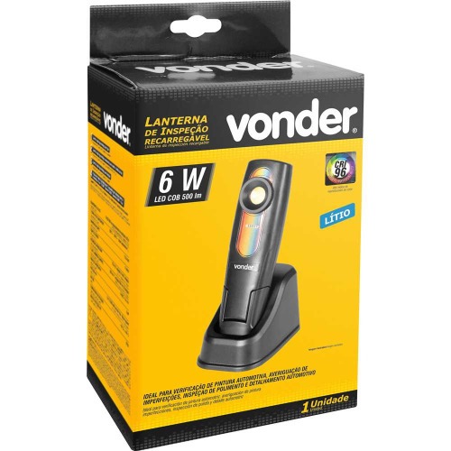 Lanterna recarreg�vel de inspe��o 5W LED CRI 96 bivolt
