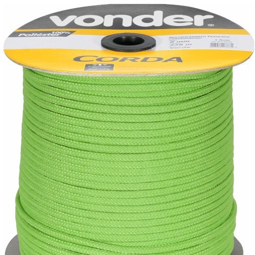 Corda caminhoneiro 8 mm rolo com 228 metros