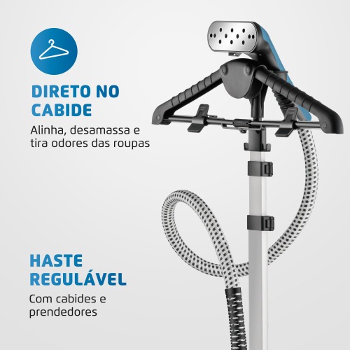 Passadeira a vapor 1.800 watts Vip Care - VP-07 110V Passadeira a vapor 1.800 watts Vip Care - VP-07 110V