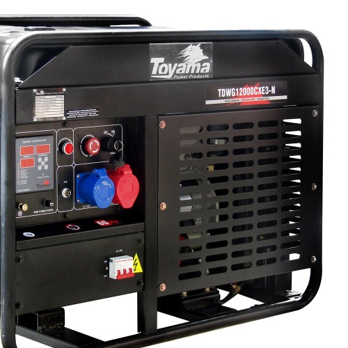 Gerador de energia 12,5 kva a diesel partida el�trica trif�sico - TDWG12000CXE3-N
