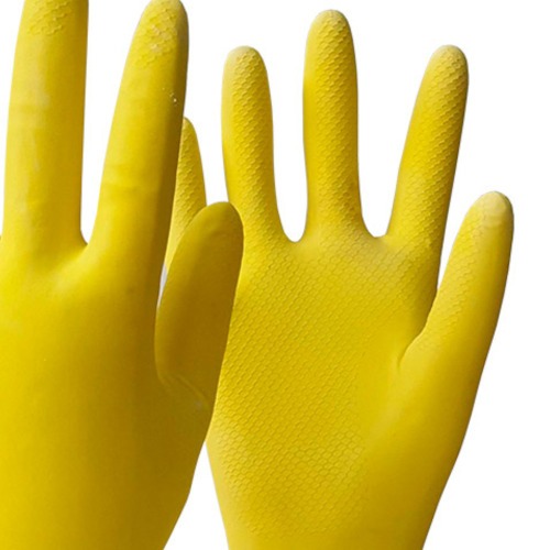 Luva de l�tex flocada 30 cm