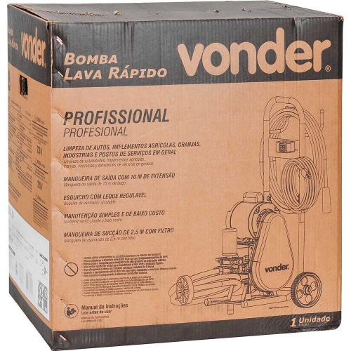 Lavadora alta vaz�o 3 hp 1.680L/H 420 libras com mangueira - BLV 28  110V/220V