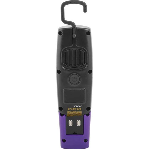 Lanterna recarreg�vel de inspe��o 3W LED UV   110V/220V