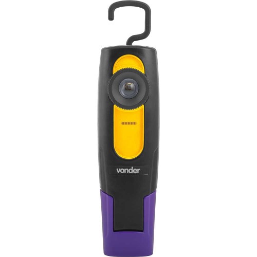 Lanterna recarreg�vel de inspe��o 3W LED UV   110V/220V