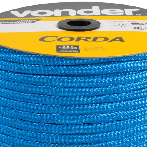 Corda multifilamento trançada 10 mm com rolo de 190 metros Corda multifilamento trançada 10 mm com rolo de 190 metros