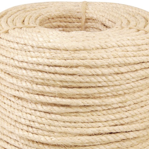 Corda de sisal 6 mm com rolo de 220 metros