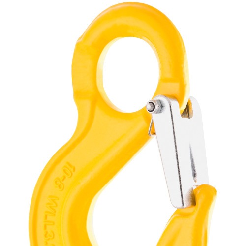 Gancho de a�o com olhal e trava