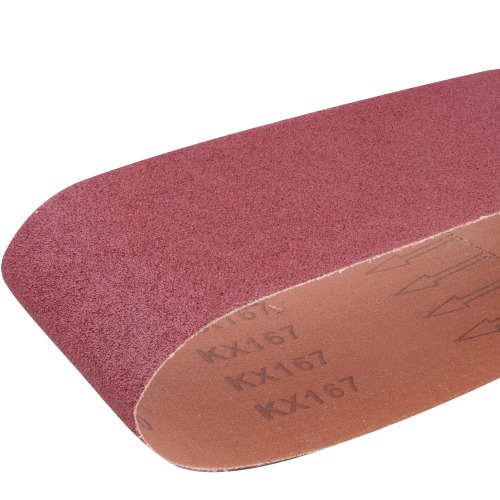 Cinta de lixa 100 mm x 610 mm G 80 com 10 pe�as  