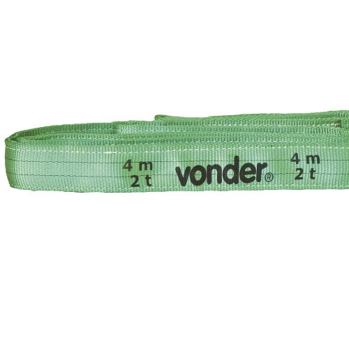 Cinta plana para elevação de carga até 2 toneladas - CE240 Cinta plana para elevação de carga até 2 toneladas - CE240