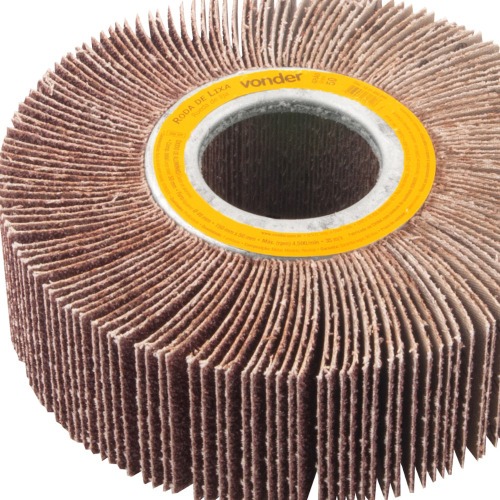 Roda de lixa 150 mm x 50 mm sem haste gr�o 50 