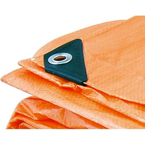 Lona de polietileno laranja 4 x 3 m