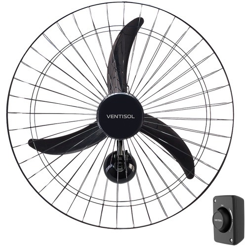 Ventilador de parede 60 cm oscilante grade de a�o - 543  110V/220V