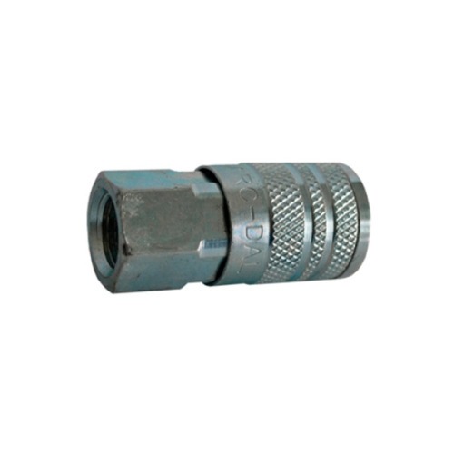 Engate r�pido com esfera rosca f�mea 1/4