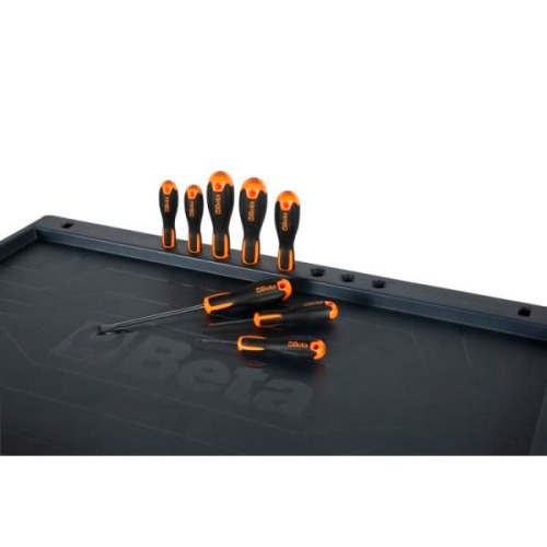 Carrinho para ferramentas com 7 gavetas laranja - RSC24/7 
