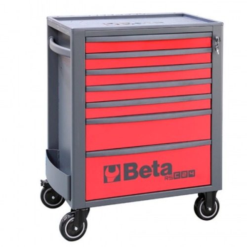 Carrinho para ferramentas com 7 gavetas vermelho - RSC24/7 Carrinho para ferramentas com 7 gavetas vermelho - RSC24/7