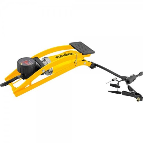 Bomba de ar para encher pneus com pedal