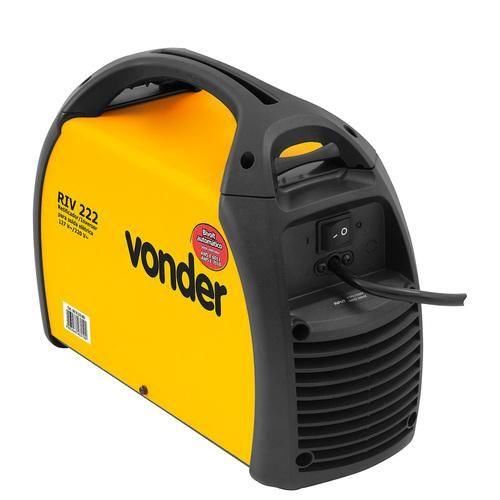 Inversora de solda 130 e 200 amperes para eletrodo revestido - RIV 222 110V/220V Inversora de solda 130 e 200 amperes para eletrodo revestido - RIV 222 110V/220V