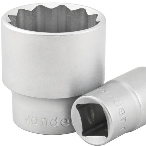 Soquete estriado 18 mm encaixe 1/2