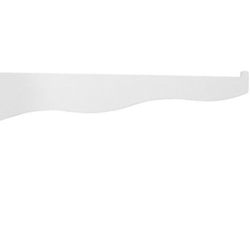 Suporte para prateleira branco 30 cm Suporte para prateleira branco 30 cm