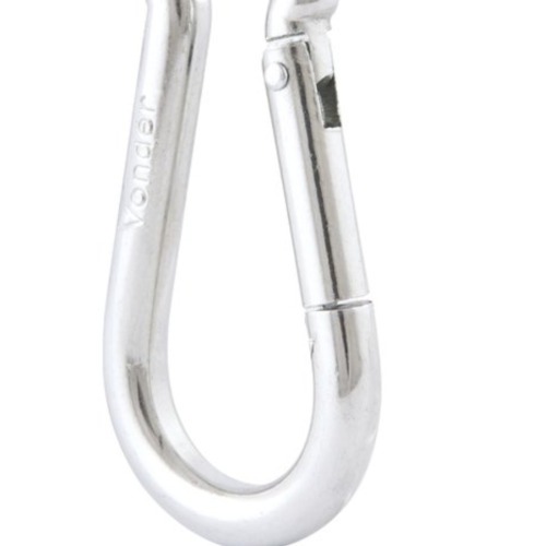 Mosquet�o com trava 7 x 70 mm