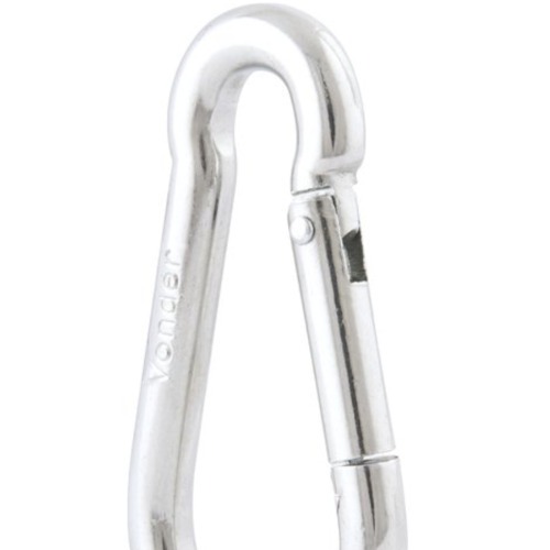 Mosquet�o com trava 7 x 70 mm