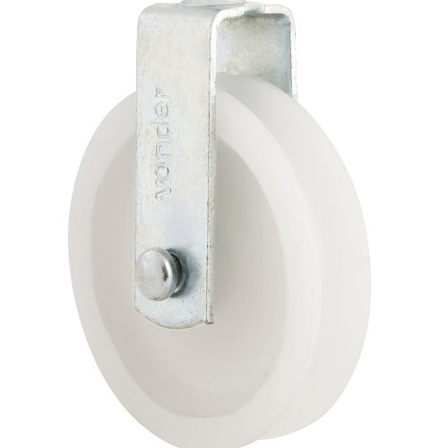 Roldana pl�stica 4 cm com parafuso