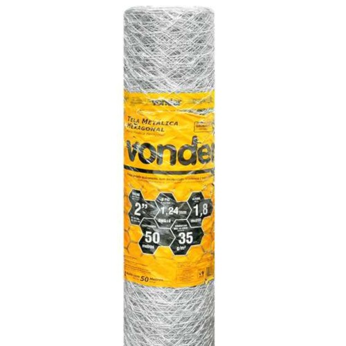Tela met�lica hexagonal para galinheiro malha 2