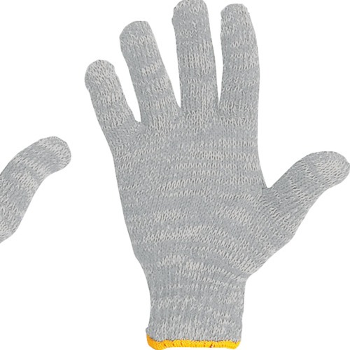 Luva de malha 3 fios mesclada tamanho 10