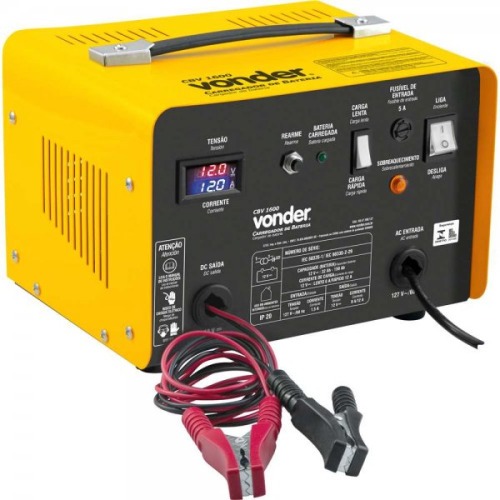 Carregador de bateria port�til 12 volts - CBV1600  110V