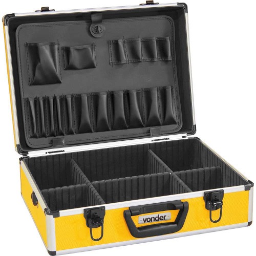 Maleta para ferramentas 455 x 330 x 152 mm com chave - MF312