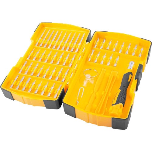 Jogo de chave de precis�o com 52 pe�as