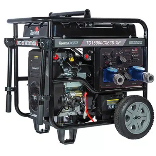 Gerador de energia 17 Kva a gasolina partida el�trica trif�sico 220V - TG15000CXE3D-XP