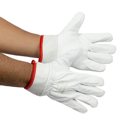 Luva de vaqueta petroleira 7 cm - RLL-LV08