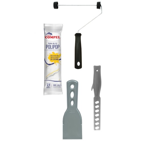 Kit para pintura com 7 peças - 0.969 Kit para pintura com 7 peças - 0.969