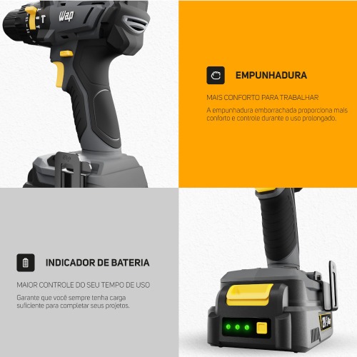 Furadeira Parafusadeira de impacto 3/8