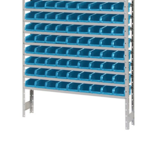 Estante met�lica com 108 gavetas n� 3 azul  - EM108/3A