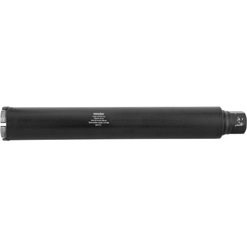 Broca coroa diamantada para perfuratriz 63 x 450 mm rosca 1.1/4