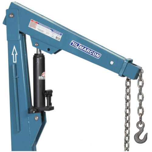 Guincho hidr�ulico 2 toneladas com prolongador rodas de ferro - MGH-2C