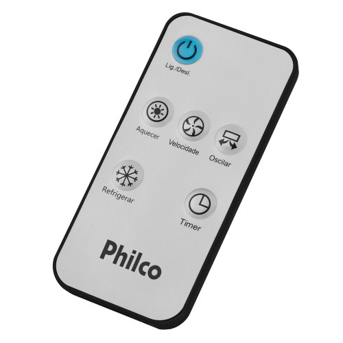 Climatizador de ar quente e frio display touch 5 em 1 com controle remoto - PCL10QF  220V