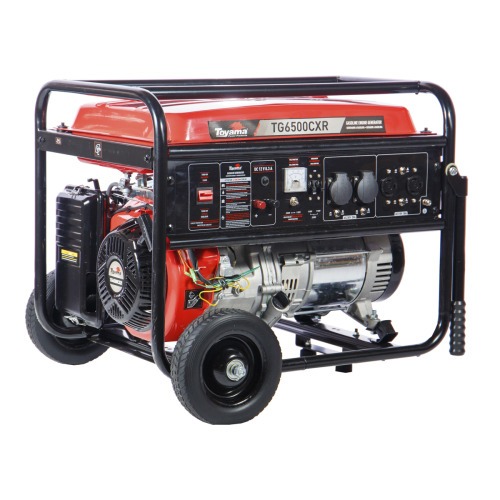 Gerador de energia 6 Kva a gasolina bivolt partida manual - TG6500CXR  110V/220V