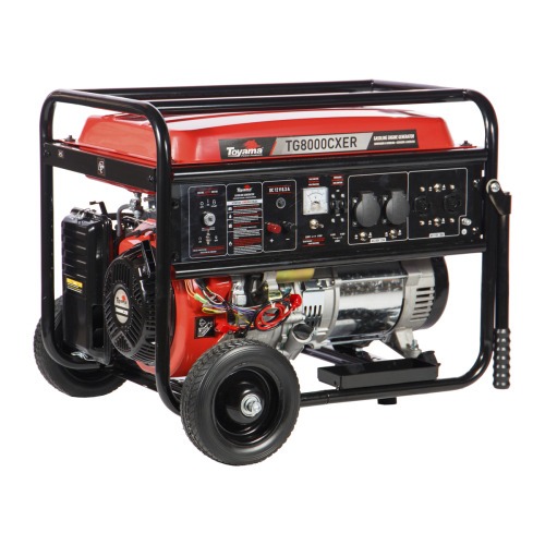 Gerador de energia 7,2 Kva a gasolina bivolt partida el�trica - TG8000CXER  110V/220V